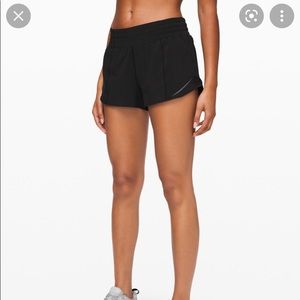 Lightly used lululemon hotty hot shorts